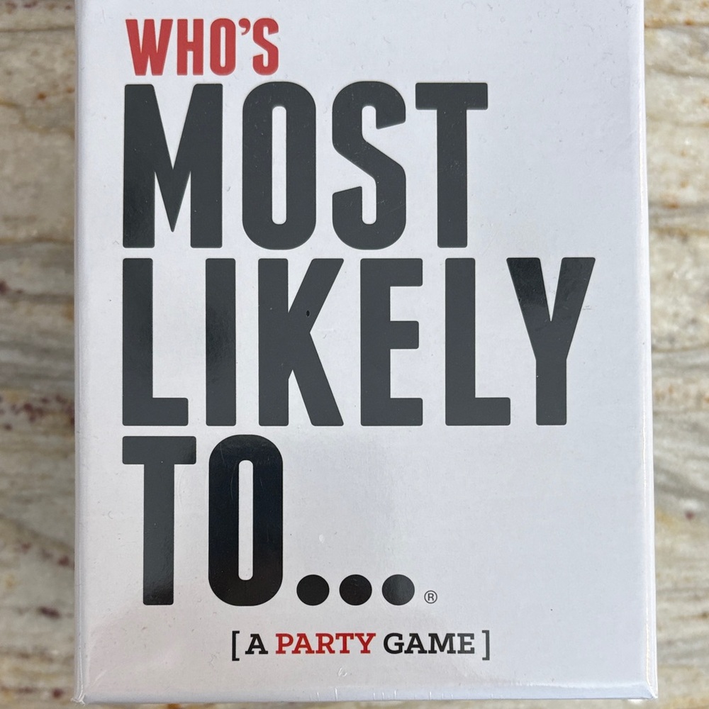 Brand New WHO'S MOST LIKELY TO game